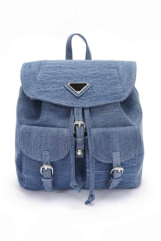 Denim Fashion Backpack